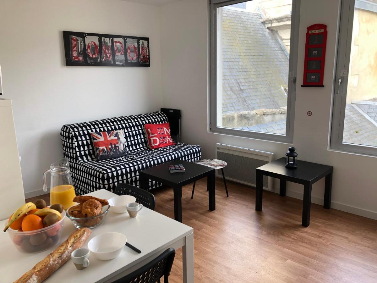 Hyper Centre - Wifi Fibre Gratuit - Jergweloh - Le Londonien Appartement Caen Buitenkant foto