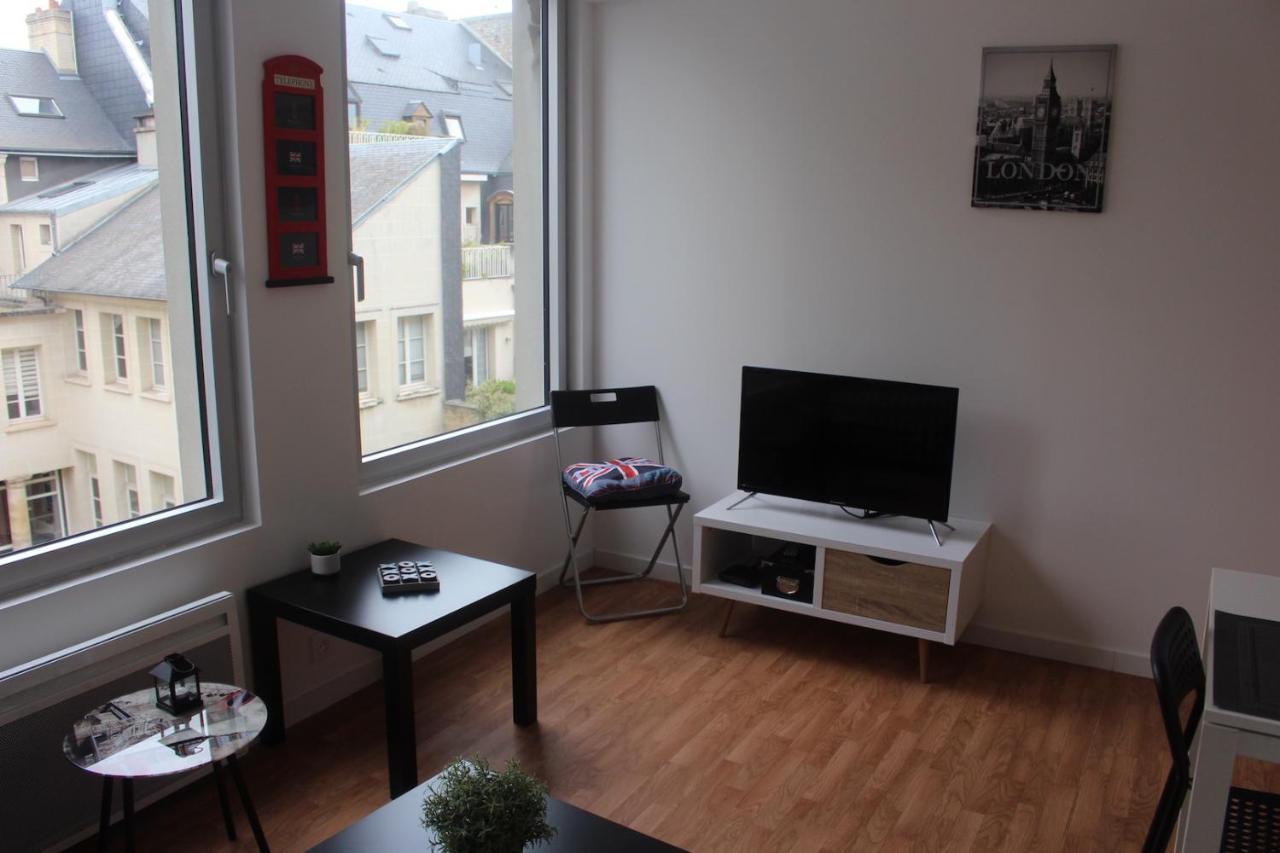 Hyper Centre - Wifi Fibre Gratuit - Jergweloh - Le Londonien Appartement Caen Buitenkant foto