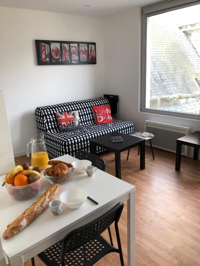 Hyper Centre - Wifi Fibre Gratuit - Jergweloh - Le Londonien Appartement Caen Buitenkant foto